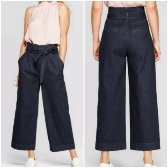 a new day Denim - a new day belted denim pants